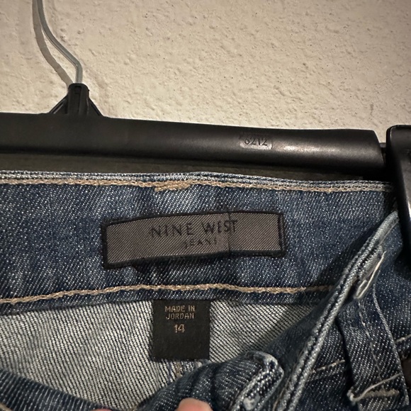 Nine West Wide Leg denim Jean Trousers Size 14 - Picture 2 of 5